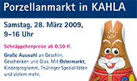 Porzellanmarkt Kahla